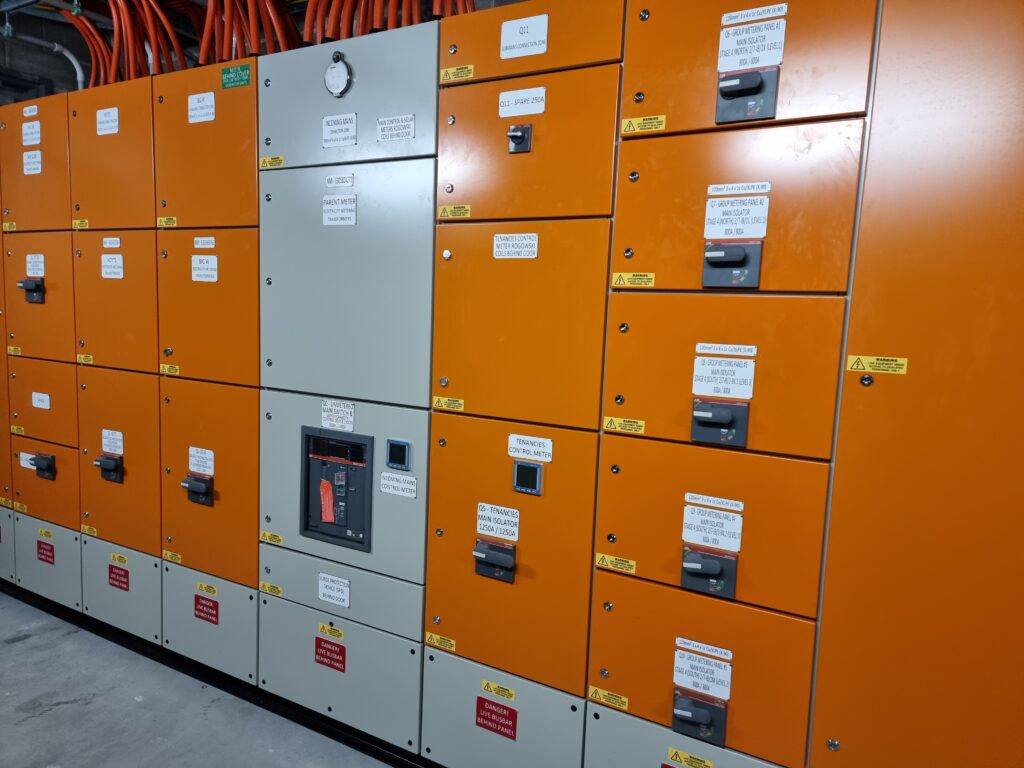 Eastland Shopping Centre switchboard installation